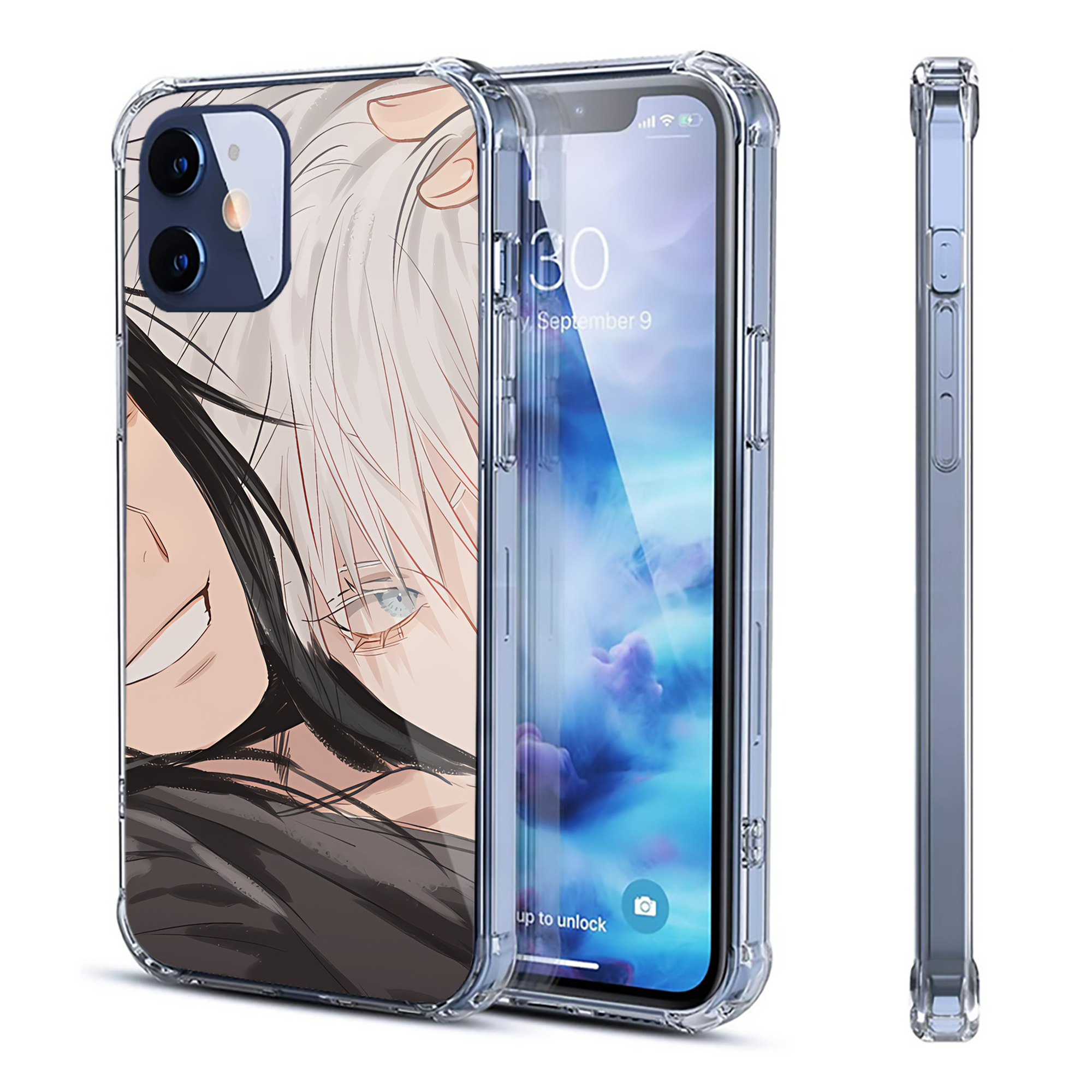 （画像用） SPY×FAMILY间谍家家酒 【iPhone 12シリーズ対応】透明スマホケース（クリアソフトケース）